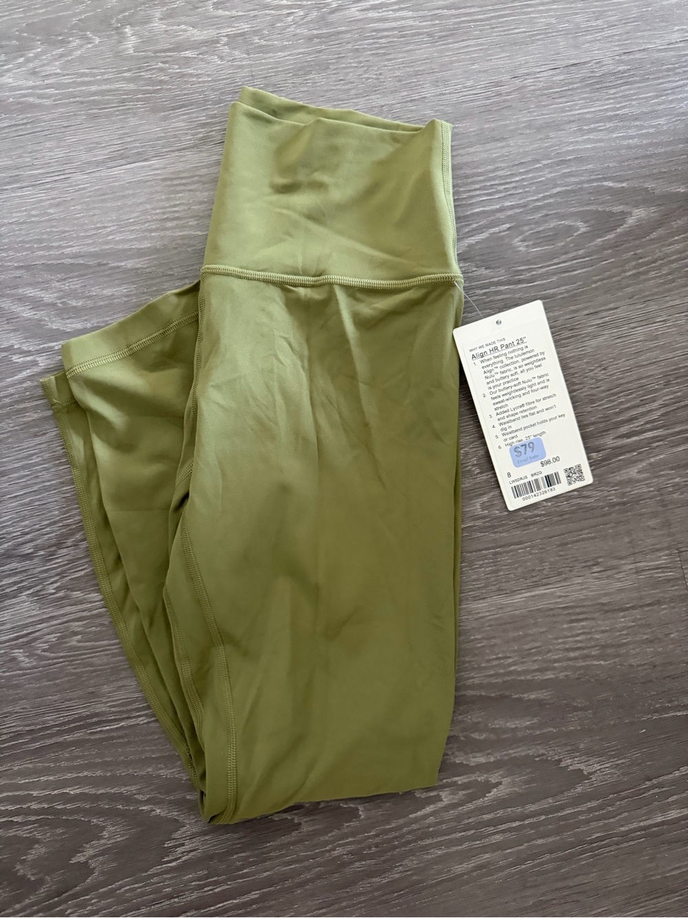NWT Lululemon Align HR Pant 25”